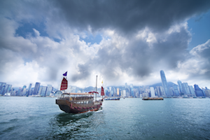 Hong Kong harbour